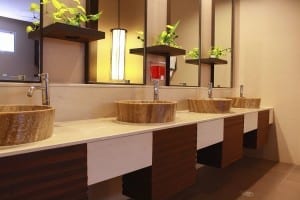 Public Restroom Interior